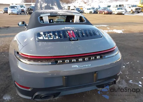 2026 Porsche 911 Carrera Cabriolet/Carrera T Cabriolet из США, поврежденный, VIN WP0CA2A96TS233019